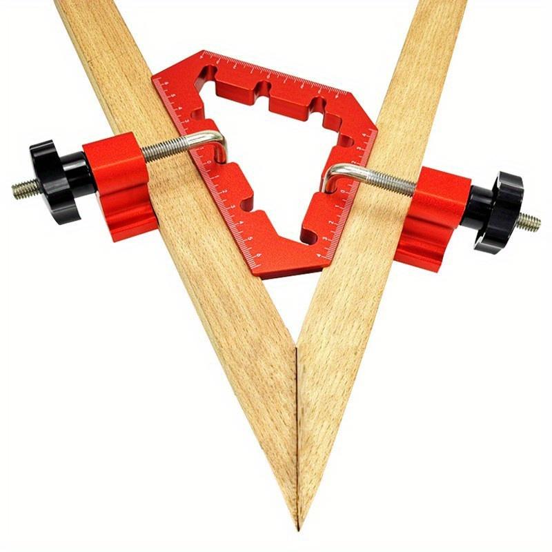 Triangular Fixed Clamp Woodworking Right Angle Ruler 90° Positioning Block Right Angle Clamp Ruler Woodworking Tools