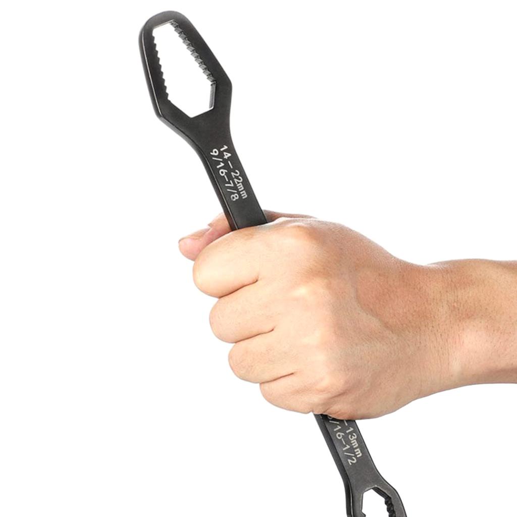 Портативный двухсторонний гаечный ключ Torx 8-22 мм для очков и гаек, удобный инструмент для повседневного ремонта и обслуживания