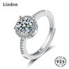 Классическое кольцо Lindon с медным цирконием, женские ювелирные изделия, свадебный подарок для вечеринки