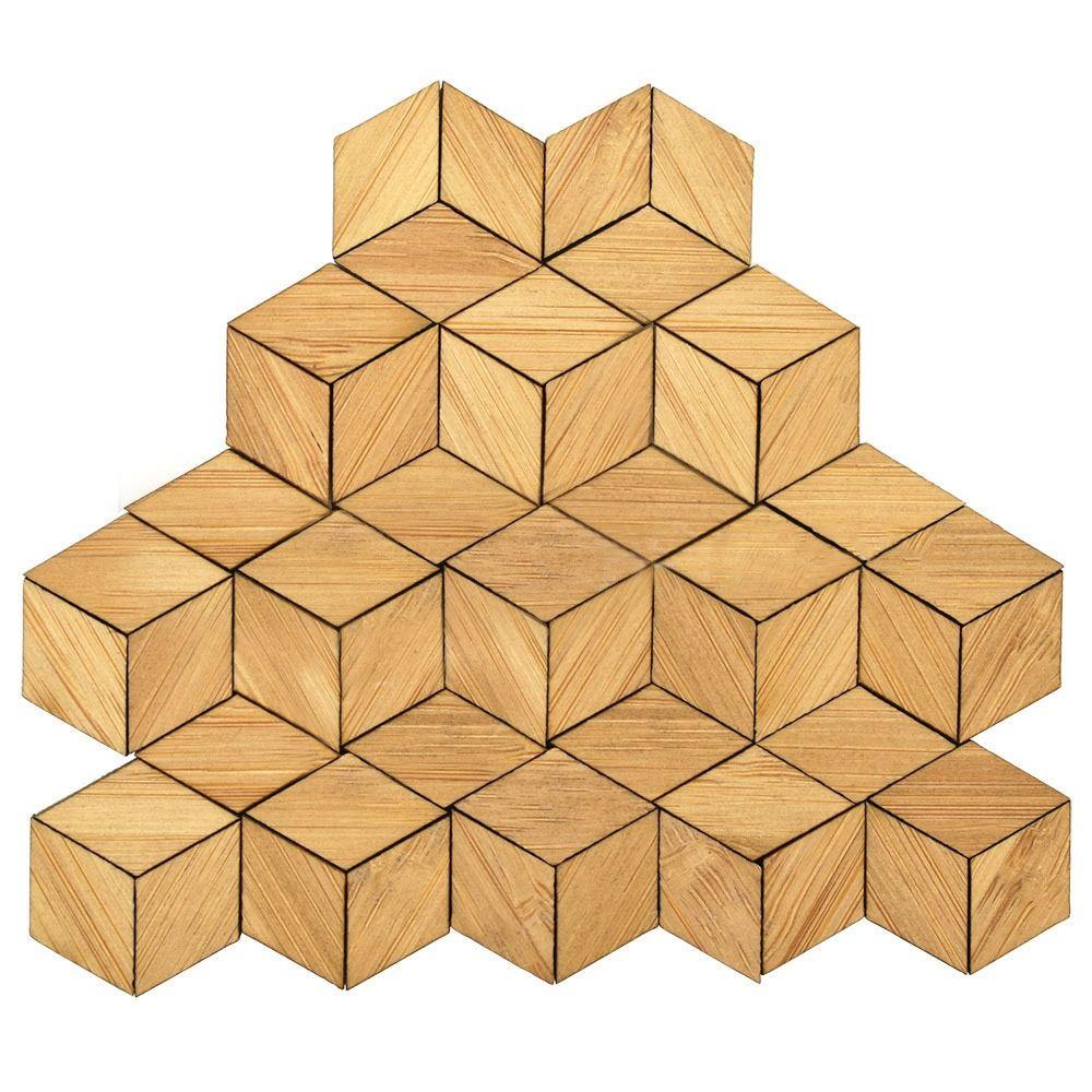 24/48PCS Bamboo Wood Grain Floor 1/12 Scale Miniature Floor Board Dollhouse Floor Tiles Dollhouse