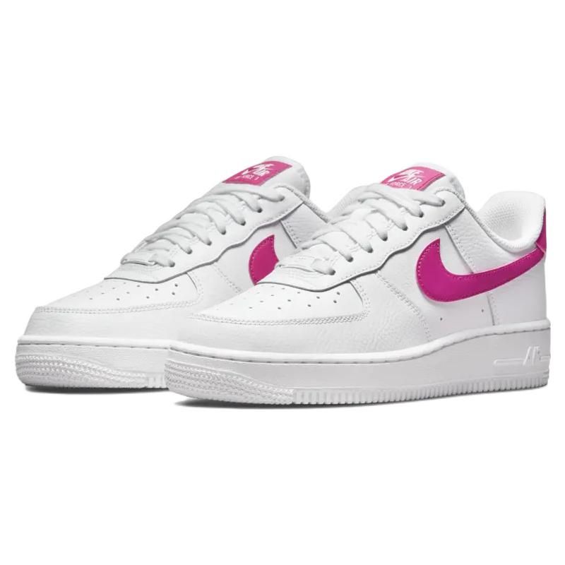 Nike Кроссовки женские Air Force 1 07 белые розовые Prime DD8959-102