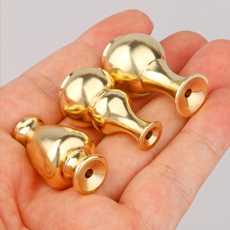 1 шт. Маленькие украшения, портативный домашний декор, чайная церемония, латунная ваза, буддийские принадлежности, мини-тыква, держатель для благовоний, ароматерапевтическая печь