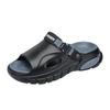 Fashion Men's Summer Thick Bottom Sandals Outdoor Wear Anti-Slip Beach Slippers Comfortable Two-Purpose EVA Material Botas Para Hombre