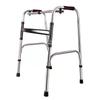 Stainless Steel Portable Walker Foldable Elderly Walking Aid Fracture Rehabilitation Auxiliary Equipment