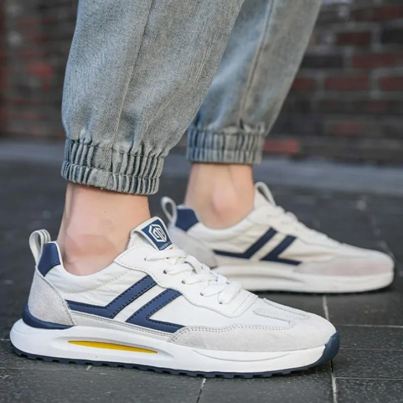 Мужская обувь Летние повседневные кроссовки Модные сетчатые кроссовки для бега для мужчин Дышащая легкая спортивная обувь Zapatillas De Hombre