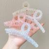 1 Pcs Transparent Hair Clip Claws for Women Girls Summer Sweet Crab Hair Barrettes Hairpins Headwear