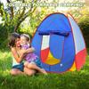 Kids Castle Play Tent Toy for Girls Boys Foldable Playhouse with Mesh Windows Safe Indoor Outdoor Fun Gift for Ages 1-6
