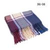 Autumn and Winter New College Style Boys and Girls Couple Plaid Scarf Air Conditioner Shawl Tonglu
