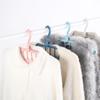 1 шт. Пластиковые вешалки с несколькими отверстиями, органайзер для экономии места в доме для спальни, гардероба, дома, общежития