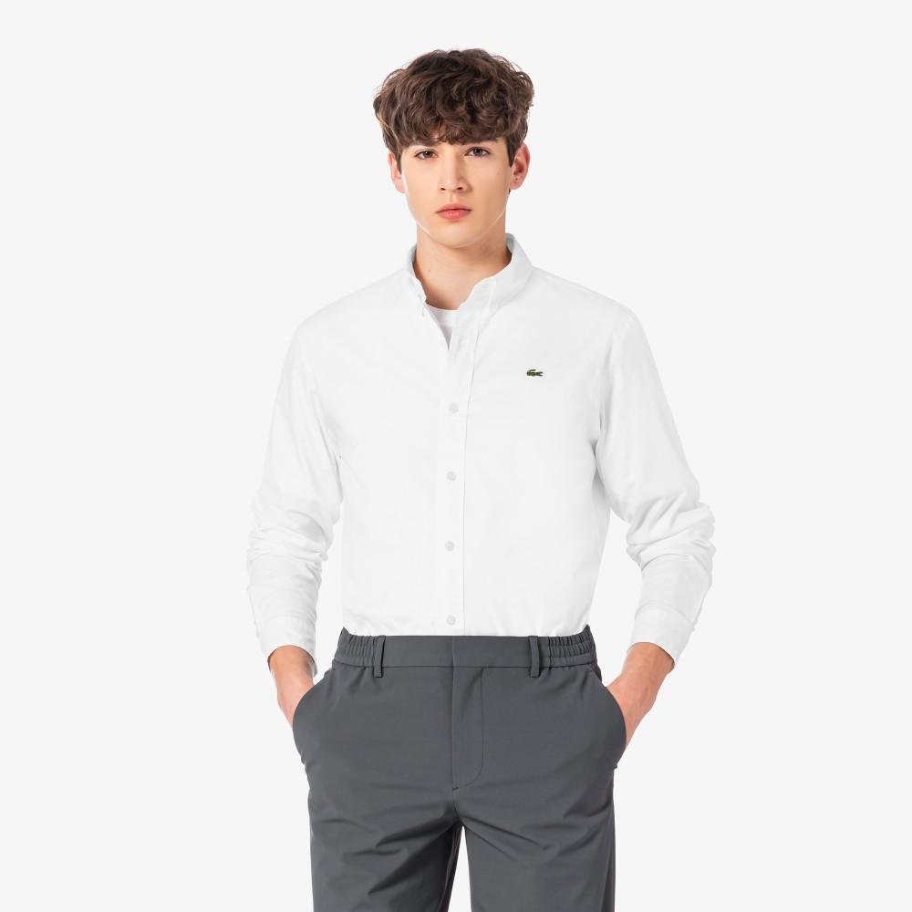 Lacoste Мужская базовая оксфордская рубашка CH154E-56G001