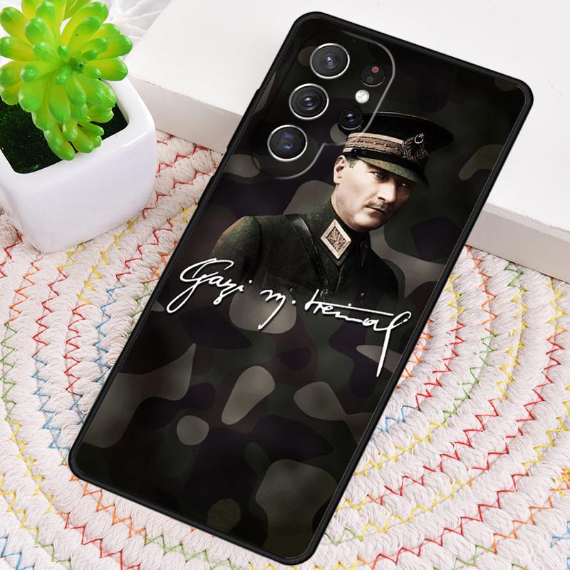 Силиконовый чехол для телефона Мустафы Кемаля Ататюрка для Samsung Galaxy note 10 pro S26 S25 S24 S23 S22 S21 Plus S25Ultra Чехол