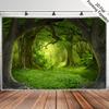 2D баннер «Волшебный лес» для вечеринки и фотозоны