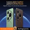Для Huawei Pura 80 Ultra Чехол Магнитная Кожаная Защитная Крышка Высокое Качество Защита от Отпечатков Пальцев Нескользящий ПК+ТПУ