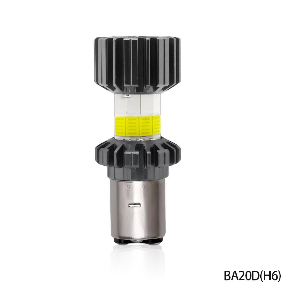 12 В-80 В 8-сторонняя COB супер яркая светодиодная фара для мотоцикла H4 BA20D, водонепроницаемые лампы дальнего и ближнего света, противотуманные фары для скутера