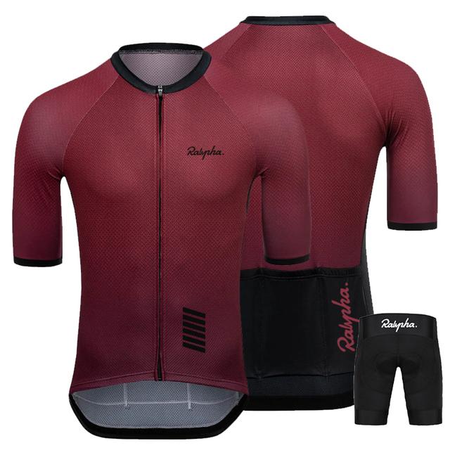 Raphaful Новое поступление велосипедная рубашка мужская с коротким рукавом велосипедная одежда удобный дышащий велосипедный комбинезон Cycli