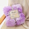 Plush Small Blanket Blanket Solid Color Nap Blanket Double Cover Blanket
