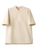 Seven Uniform CU1964-3 Ivory Small V-Neck Short Sleeve T-Shirt