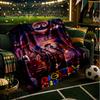 Colorful Digital Circus Throws Blanket Flannel Blankets Plush for Couch Bed Gifts for Men Women Travel picnic blanket Christmas fan gifts