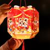 Cartoon 2026 Horse Year Lantern Ancient Portable Horse Lantern Handheld Lantern  Good Luck Gift