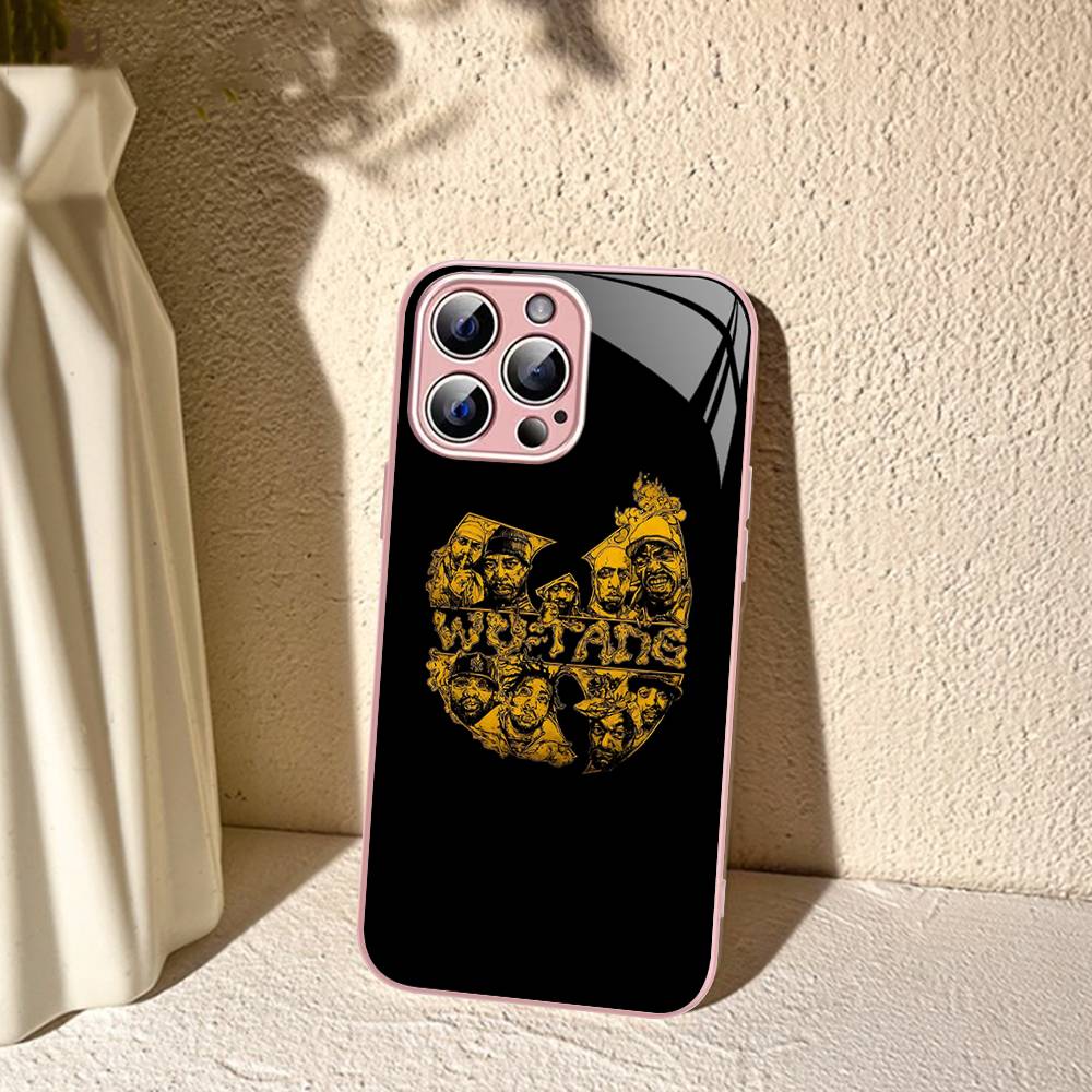 Модные Тренды WU-T-TANG CLANs Закаленное Стекло Для Iphone 14 13 12 11 Pro Mini XS MAX 14Plus X XS XR Чехлы