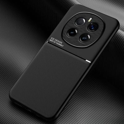 Чехол для Honor Magic7 Pro 5G, автомобильный магнитный держатель, кожаная задняя крышка для HONOR Magic7Pro, Magic 7, 7pro, мягкие чехлы для телефонов