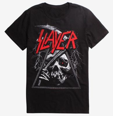 Футболка Slayer TRIANGLE REAPER Хэви-метал группа НОВАЯ Лицензированная и Официальная Унисекс Футболка