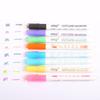 Double Line Pen 8 / 12 Colors 1-3MM Multicolor Glitter Marker Colorful Highlighter Fluorescent Marker Outline Pens