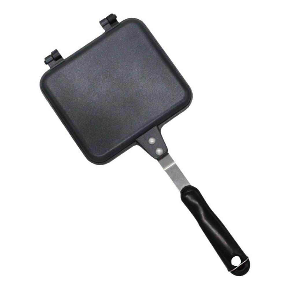 Двусторонняя сэндвичница с антипригарным покрытием, форма для омлета, форма для вафель, сковорода для тостов, сковорода для жарки, для улицы