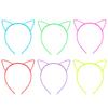 Fashion Adult Kids Glowing Cat Ear Shape Hair Hoop Luminous Hairband Stage Party Women Styling Headband