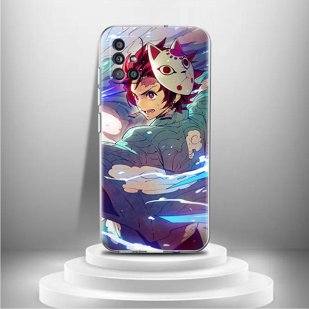 Чехол Demon Slayer Zenitsu Kaigaku для Samsung Galaxy A52 A32 A12 A71 A21s A22 A51 A50 A23 A31 A50 A41 A72, мягкий чехол для телефона