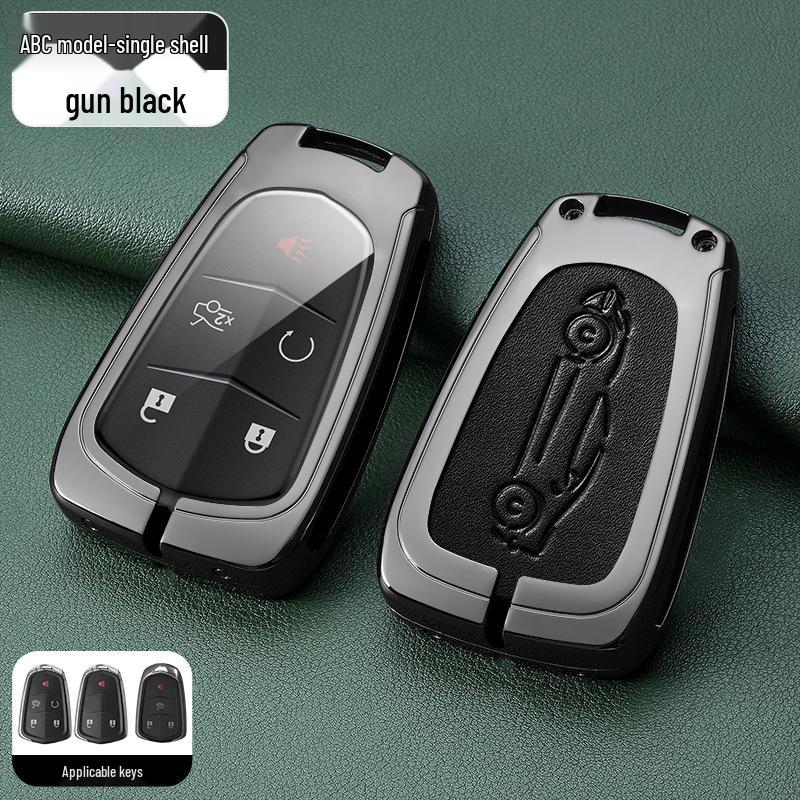 Премиальный металлический чехол для ключа Cadillac XT5, CT5, XT4, XT6, CT6, XTS, ATSL, CT4