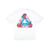 Palace Футболка Tri-Zooted Shakka белая унисекс-топы P19TS244