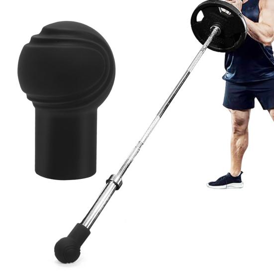 Насадка для штанги «Мина» Нескользящая силиконовая Т-образная насадка для тяги Легко установить Аксессуары для силовых тренировок со штангой