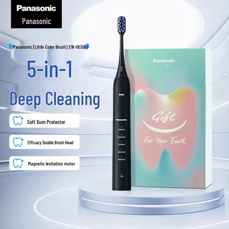 Panasonic EW-DC02 Sonic Electric Toothbrush CN plug (adapter included)