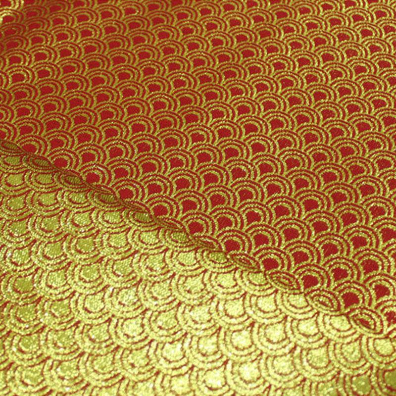 50x140 см китайский стиль монгольский халат парча жаккардовая ткань ретро-узор шелковистая атласная ткань для самостоятельного шитья материал