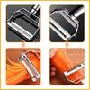 Multifunctional Julienne Peeler Double-Head Vegetable Fruit Peelers Stainless Steel Potato Slicer Shredder Melon Carrot Peeler