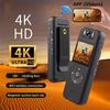 4K носимая камера 180° широкоугольная ручная камера - Камера для крепления на грудь с ночным видением, Мини-камера WIFI, Поворотный объектив, Дизайн с клипсой