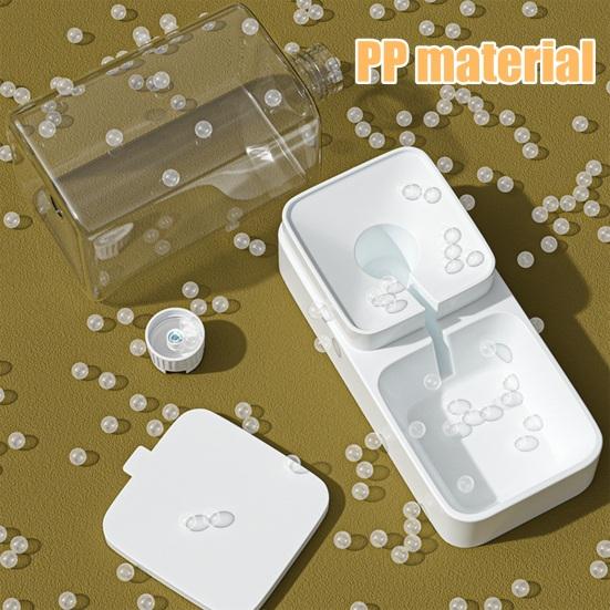 Автоматическая кормушка для домашних животных, большая емкость 3,3 л, фонтанчик для воды для домашних животных, 1,3 кг, миска для корма для собак, пластиковый дозатор воды для домашних животных, корм для кошек и собак