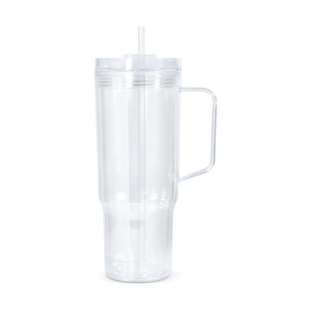 Предварительно просверленные отверстия Снежный шар Тамблер Вместимость 40 унций Блестящий снежный шар НОВЫЕ Кружки Мейсона Посуда для напитков