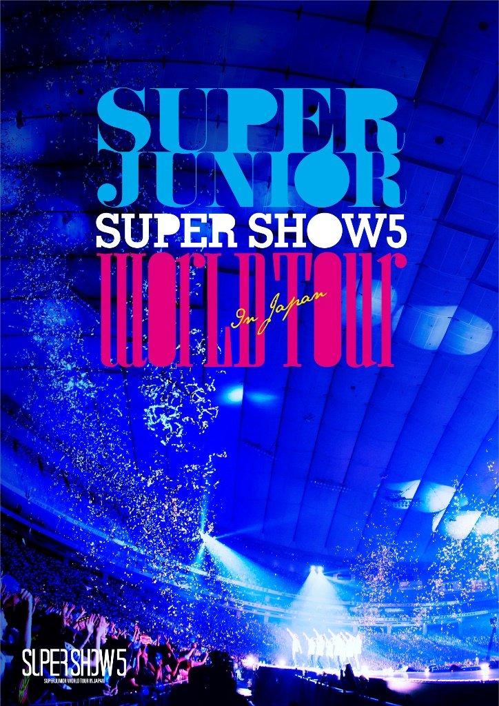 SUPER JUNIOR WORLD TOUR SUPER SHOW5 In JAPAN (2-disc DVD)