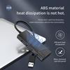 ANYPLUS USB-концентратор USB USB A 5 Гбит/с шина удаленной работы 3.0, 4-портовый концентратор, филиал, высокоскоростная передача данных, питание, легкий, компактный, MacBook/iMac/Surface Pro,