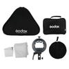 Godox Foldable Softbox with Godox S2 Flash Stand Equipped Bowens Stand for Flash Photography 32x32inch/80x80cm S-Type (SGUV8080) [Used]