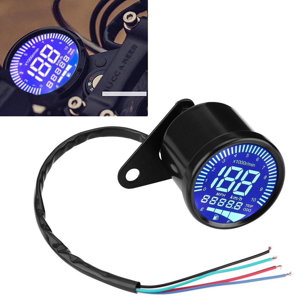 Спидометр, Светодиодный, Мотоциклетный, Спидометр, Одометр, Универсальный цифровой прибор, Тахометр, Измеритель скорости, Мотоциклетный прибор,