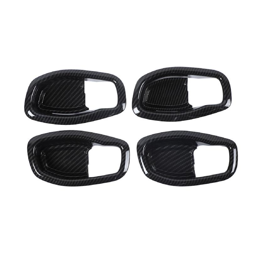 Внутренняя дверная ручка автомобиля, декоративная крышка, наклейки, рамка для Jeep Renegade 2016 2017 2018 2022, аксессуары