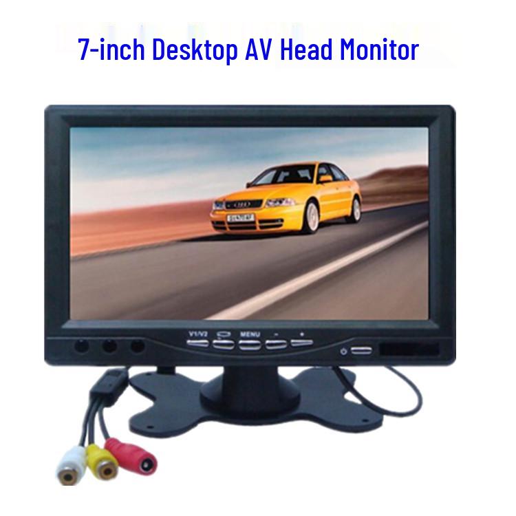 7" Truck Rearview Monitor with Camera, 24V AV Head, Reversing Display