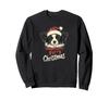 Dog Christmas Hat Cute Dog Christmas Sweatshirt