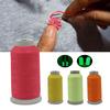 1 Roll Embroidery Yarn Glow In The Dark Recyclable DIY Polyester Luminous Cross Stitch Knitting Thread Sewing Accessories for Home