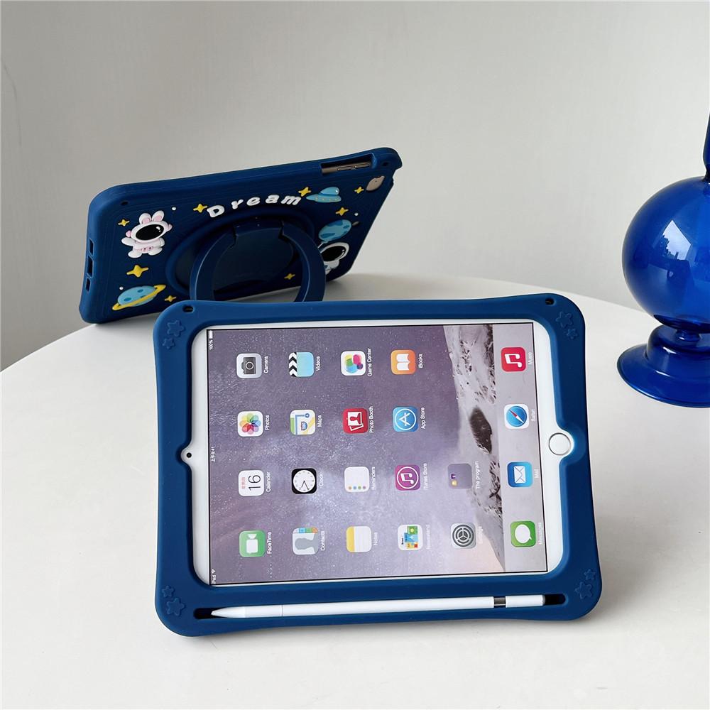 Для iPad 7, 8, 9, 10,2, 10, 10-го поколения, чехол с поворотной подставкой на 360 градусов для iPad Air 2, 3, 4, 5, 10,9, 2022, Mini 6 Pro, 9,7, 11, милые детские чехлы с героями мультфильмов