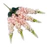 5 Stems Hyacinth Artificial Flowers Multicolor Fake Delphinium Flowers  Party Supplies