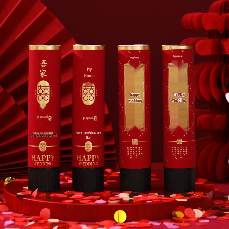 Набор свадебной конфетти-пушки: Всплывающая игра и фотореквизит